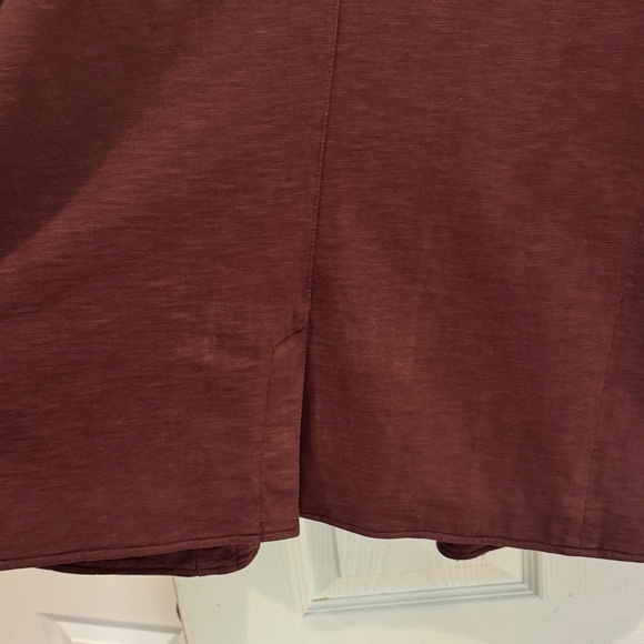 Men's Burgundy Blazer - Picture 7 of 8